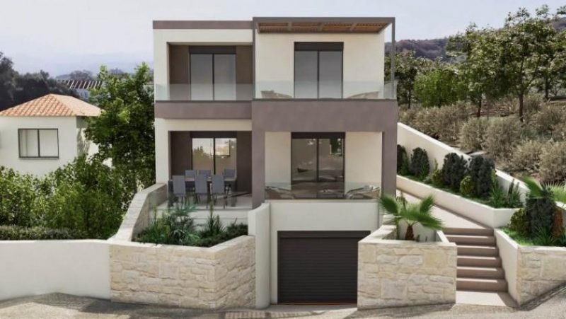 Drakona Kolymvari MIT DROHNEN-VIDEO! Kreta, Drakona: Neubau-Projekt! Einfamilienhaus mit Pool zu verkaufen Haus kaufen